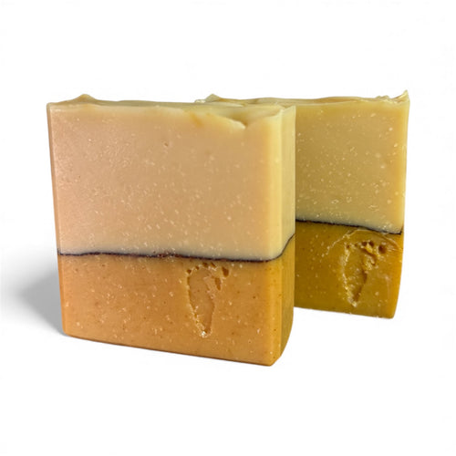 Goats Milk and Tallow Orange-ish Soap