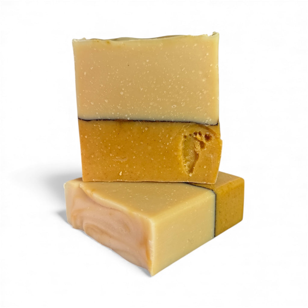 Goats Milk and Tallow Orange-ish Soap